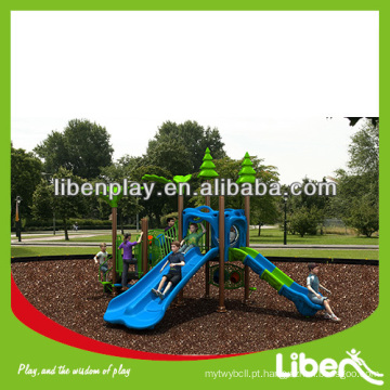 PVC revestido plataforma ao ar livre playground equipamentos